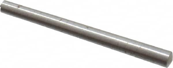 Value Collection - Size 5/0, 0.0732" Small End Diam, 0.094" Large End Diam, Uncoated Steel Taper Pin - Grade C-12L14, 1" OAL, 1 Pin Length - Exact Tooling