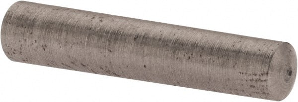 Value Collection - Size 0, 0.1404" Small End Diam, 0.156" Large End Diam, Uncoated Steel Taper Pin - Grade C-12L14, 3/4" OAL, 3/4 Pin Length - Exact Tooling