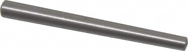 Value Collection - Size 1, 0.1356" Small End Diam, 0.172" Large End Diam, Uncoated Steel Taper Pin - Grade C-12L14, 1-3/4" OAL, 1-3/4 Pin Length - Exact Tooling