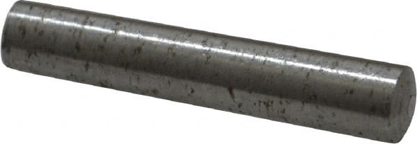 Value Collection - Size 2, 0.1722" Small End Diam, 0.193" Large End Diam, Uncoated Steel Taper Pin - Grade C-12L14, 1" OAL, 1 Pin Length - Exact Tooling