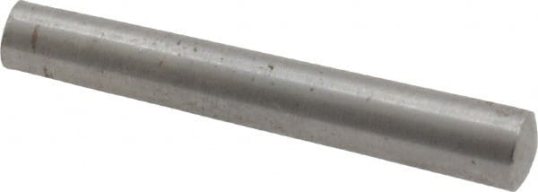 Value Collection - Size 2, 0.167" Small End Diam, 0.193" Large End Diam, Uncoated Steel Taper Pin - Grade C-12L14, 1-1/4" OAL, 1-1/4 Pin Length - Exact Tooling