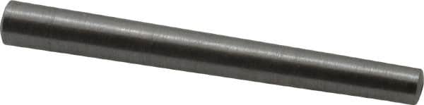 Value Collection - Size 2, 0.1566" Small End Diam, 0.193" Large End Diam, Uncoated Steel Taper Pin - Grade C-12L14, 1-3/4" OAL, 1-3/4 Pin Length - Exact Tooling