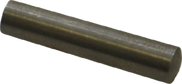 Value Collection - Size 3, 0.1982" Small End Diam, 0.219" Large End Diam, Uncoated Steel Taper Pin - Grade C-12L14, 1" OAL, 1 Pin Length - Exact Tooling