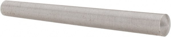 Value Collection - Size 3, 0.1774" Small End Diam, 0.219" Large End Diam, Uncoated Steel Taper Pin - Grade C-12L14, 2" OAL, 2 Pin Length - Exact Tooling