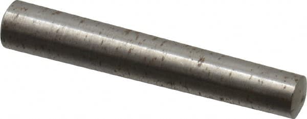 Value Collection - Size 4, 0.2188" Small End Diam, 0.25" Large End Diam, Uncoated Steel Taper Pin - Grade C-12L14, 1-1/2" OAL, 1-1/2 Pin Length - Exact Tooling