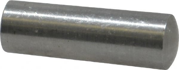 Value Collection - Size 6, 0.3202" Small End Diam, 0.341" Large End Diam, Uncoated Steel Taper Pin - Grade C-12L14, 1" OAL, 1 Pin Length - Exact Tooling