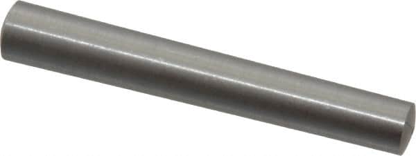 Value Collection - Size 6, 0.2942" Small End Diam, 0.341" Large End Diam, Uncoated Steel Taper Pin - Grade C-12L14, 2-1/4" OAL, 2-1/4 Pin Length - Exact Tooling