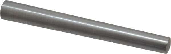 Value Collection - Size 7, 0.3362" Small End Diam, 0.409" Large End Diam, Uncoated Steel Taper Pin - Grade C-12L14, 3-1/2" OAL, 3-1/2 Pin Length - Exact Tooling