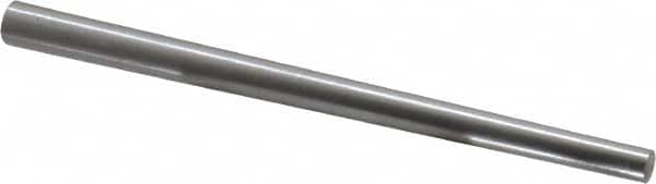 Value Collection - Size 7, 0.2842" Small End Diam, 0.409" Large End Diam, Uncoated Steel Taper Pin - Grade C-12L14, 6" OAL, 6 Pin Length - Exact Tooling