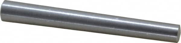 Value Collection - Size 8, 0.4088" Small End Diam, 0.492" Large End Diam, Uncoated Steel Taper Pin - Grade C-12L14, 4" OAL, 4 Pin Length - Exact Tooling