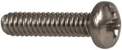 Value Collection - #2-56 UNC, 3/8" Length Under Head Phillips Drive Machine Screw - Pan Head, Grade 18-8 Stainless Steel, Uncoated, Without Washer - Exact Tooling