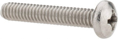 Value Collection - 1/4-20 UNC, 1-1/2" Length Under Head Phillips Drive Machine Screw - Pan Head, Grade 18-8 Stainless Steel, Uncoated, Without Washer - Exact Tooling