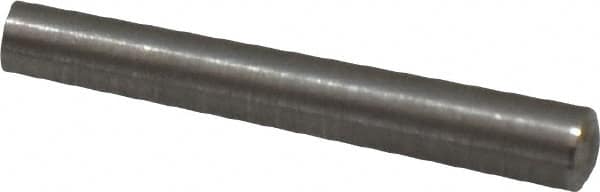 Value Collection - Size 4/0, 0.0934" Small End Diam, 0.109" Large End Diam, Passivated Stainless Steel Taper Pin - Grade 303, 18-8, 3/4" OAL, 3/4 Pin Length - Exact Tooling