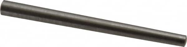 Value Collection - Size 4, 0.1876" Small End Diam, 0.25" Large End Diam, Passivated Stainless Steel Taper Pin - Grade 303, 18-8, 3" OAL, 3 Pin Length - Exact Tooling