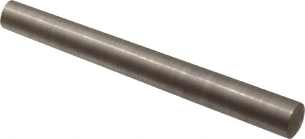Value Collection - Size 6, 0.2786" Small End Diam, 0.341" Large End Diam, Passivated Stainless Steel Taper Pin - Grade 303, 18-8, 3" OAL, 3 Pin Length - Exact Tooling