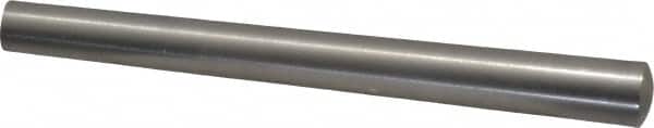 Value Collection - Size 7, 0.3258" Small End Diam, 0.409" Large End Diam, Passivated Stainless Steel Taper Pin - Grade 303, 18-8, 4" OAL, 4 Pin Length - Exact Tooling