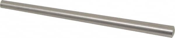 Value Collection - Size 7, 0.2842" Small End Diam, 0.409" Large End Diam, Passivated Stainless Steel Taper Pin - Grade 303, 18-8, 6" OAL, 6 Pin Length - Exact Tooling