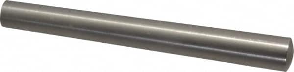 Value Collection - Size 9, 0.487" Small End Diam, 0.591" Large End Diam, Passivated Stainless Steel Taper Pin - Grade 303, 18-8, 5" OAL, 5 Pin Length - Exact Tooling