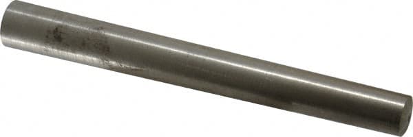 Value Collection - Size 10, 0.5812" Small End Diam, 0.706" Large End Diam, Passivated Stainless Steel Taper Pin - Grade 303, 18-8, 6" OAL, 6 Pin Length - Exact Tooling