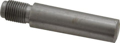 Value Collection - Size 9, 0.589" Large End Diam, Uncoated Steel 1/2-20 Threaded Taper Pin - Grade C-12L14, 2 Pin Length - Exact Tooling