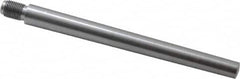 Value Collection - Size 9, 0.589" Large End Diam, Uncoated Steel 1/2-20 Threaded Taper Pin - Grade C-12L14, 6 Pin Length - Exact Tooling