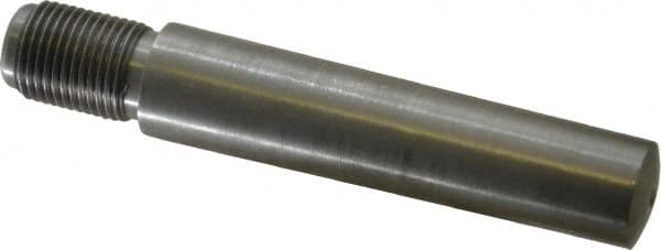 Value Collection - Size 10, 0.704" Large End Diam, Uncoated Steel 5/8-18 Threaded Taper Pin - Grade C-12L14, 3 Pin Length - Exact Tooling
