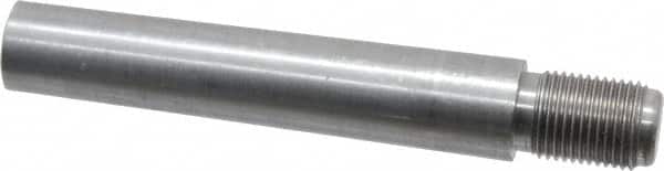 Value Collection - Size 10, 0.704" Large End Diam, Uncoated Steel 5/8-18 Threaded Taper Pin - Grade C-12L14, 3-1/2 Pin Length - Exact Tooling