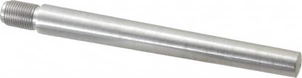 Value Collection - Size 10, 0.704" Large End Diam, Uncoated Steel 5/8-18 Threaded Taper Pin - Grade C-12L14, 6 Pin Length - Exact Tooling