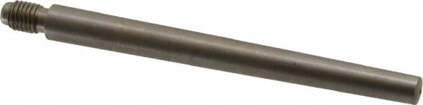 Value Collection - Size 5, 0.287" Large End Diam, Passivated Stainless Steel 1/4-28 Threaded Taper Pin - Grade 303, 18-8, 3 Pin Length - Exact Tooling
