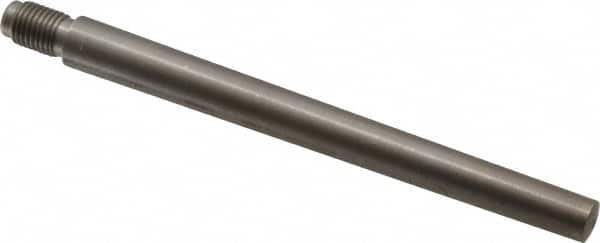 Value Collection - Size 8, 0.49" Large End Diam, Passivated Stainless Steel 7/16-20 Threaded Taper Pin - Grade 303, 18-8, 5 Pin Length - Exact Tooling
