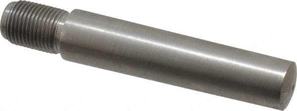 Value Collection - Size 10, 0.704" Large End Diam, Passivated Stainless Steel 5/8-18 Threaded Taper Pin - Grade 303, 18-8, 3 Pin Length - Exact Tooling