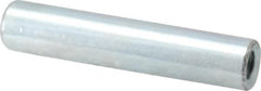 Electro Hardware - #8-32, 1-1/4" OAL, Steel Round Fully Threaded Female Circuit Board Standoffs - 1" Thread Depth, 1-1/4" Body Length, Zinc-Plated Clear Chromate Finish - Exact Tooling