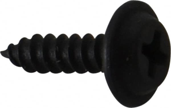 Value Collection - #6 Flat Head Phillips Sheet Metal Screw - Steel, 1/2" OAL, Grade 2 - Exact Tooling