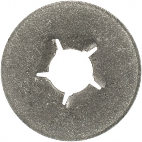 Value Collection - M8x1.25 Screw, 24mm OD, Spring Steel Push Nut - Zinc-Plated - Exact Tooling