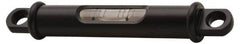 Geier & Bluhm, Inc. - 3-3/4 Inch Long, Horizontal, Brass Tubular and Pocket Level - 0.1 Inch Sensitivity, 5/8 Inch High/Diameter, Black Lacquer, 1 Vial - Exact Tooling