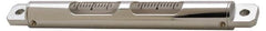 Geier & Bluhm, Inc. - 6-1/4 Inch Long, Brass Tubular and Pocket Level - 0.1 Inch Sensitivity, 11/16 Inch High/Diameter, Chrome, 1 Vial - Exact Tooling