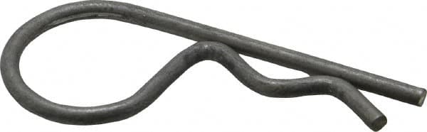 Made in USA - 3/8 to 7/16" Shaft Diam, 1-7/8" Long, 0.092" Wire Diam, Hair Pin Cotter - Exact Tooling
