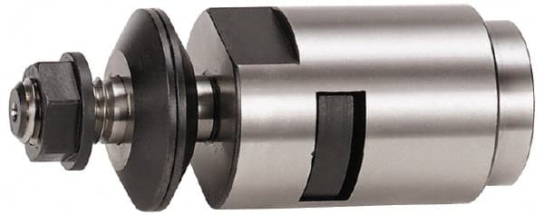 Sopko - 1-1/2" Diam Grinding Wheel Extension - 3/8 to 5/8" Wheel Width, 1/2-13 Thread Size, Left Handed, 3" Taper per ', 0" Arbor Hole - Exact Tooling