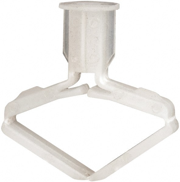 Powers Fasteners - 5/16" Diam, 1-1/2" Long, 5/8" Thick, Plastic Toggle Drywall & Hollow Wall Anchor - 5/16" Drill, Plastic, Use in Concrete, & Masonry & Wallboard - Exact Tooling