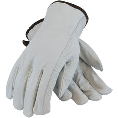 68-163/XXXL Leather Drivers Gloves - Top Grain Cowhide Leather Drivers - Regular Grade - Keystone Thumb - Exact Tooling