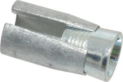 Powers Fasteners - 1/4" Diam, 3/8" Drill, 7/8" OAL, 2-1/2" Min Embedment Drop-In Concrete Anchor - Steel (Cone)/Zamac Alloy (Body), Zinc-Plated Finish - Exact Tooling