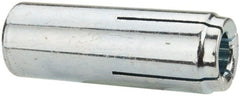 Powers Fasteners - 5/8" Diam, 7/8" Drill, 1-5/8" Min Embedment Drop-In Concrete Anchor - Grade 5 Steel, Zinc-Plated Finish, 1-3/16" Thread Length - Exact Tooling
