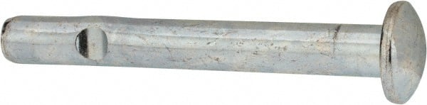 Powers Fasteners - 3/8" Diam, 3/8" Drill, 3" OAL, Split-Drive Concrete Anchor - Grade 8.2 Steel, Zinc-Plated Finish, Mushroom Head - Exact Tooling