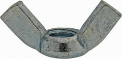 Value Collection - M8x1.25, Zinc Plated, Iron Standard Wing Nut - 3.6mm Wing Span, 18mm Wing Span - Exact Tooling
