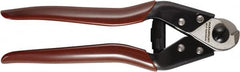 Paramount - 8" OAL, 5/32" Capacity, Cable Cutter - Plastic Coated Handle - Exact Tooling