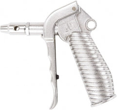 Value Collection - 230 Max psi High Flow Safety Nozzle High Flow Safety Air Gun - 1/4 NPT Inlet, Chrome Plated Aluminum - Exact Tooling