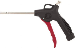 Value Collection - 230 Max psi Safety Nozzle Safety Air Gun - 1/4 NPT, 14" Tube Length, Nylon/Fiberglass Body with Steel Nozzle - Exact Tooling