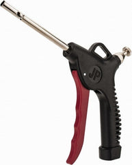 Value Collection - 230 Max psi Safety Nozzle Safety Air Gun - 1/4 NPT, 4" Tube Length, Nylon/Fiberglass Body with Steel Nozzle - Exact Tooling