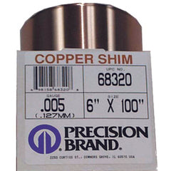.010X6X100 COPPER SHIM - Exact Tooling