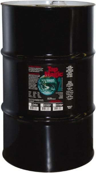Tap Magic - Tap Magic, 30 Gal Drum Cutting & Tapping Fluid - Straight Oil - Exact Tooling